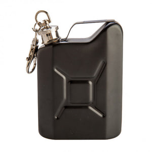 Black flask Keyring