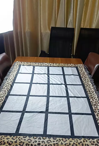 Leopard sublimation blankets 20 panels