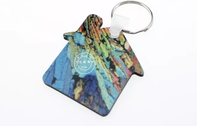 sublimation house keyring