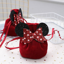 Load image into Gallery viewer, Minnie mouse velvet bags
