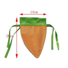 Load image into Gallery viewer, Velvet carrot bags
