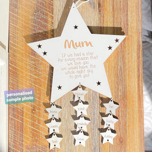 Star wall hanger